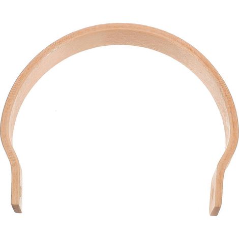 Poignée de théière en bois, poignée de bouilloire, poignée de rechange pour théière, fournitures pour théière-12.00X10.50X1.50CM (1/2)