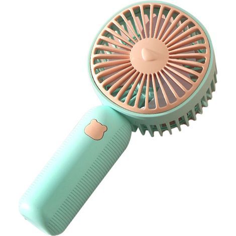 Hand-held Baise, Mini -fan Portable pour les Activités de Plein Air (GREEN) (1/5)