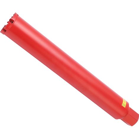 Foret carotte diamanté humide 63mm, filetage universel 1-1/4, robuste pour béton, marbre, brique, perceuse à eau professionnelle. (1/5)