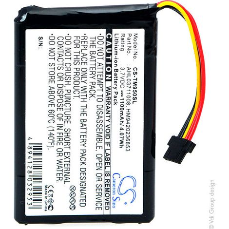 NX - Batterie GPS 3.7V 1100mAh - AHL03711008HM9420236853 (1/3)