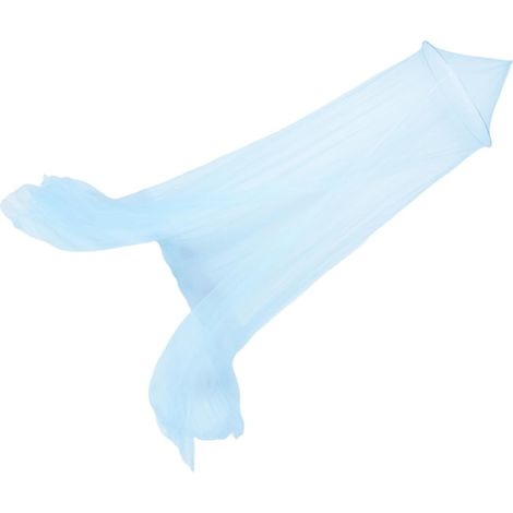 Moustiquaire ronde avec ciel de lit pour filles, rideau décoratif (1/5)