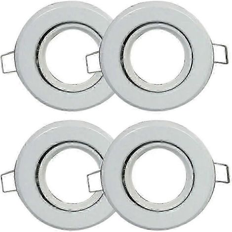 Kit di 4 faretti ad incasso MR11 GU4, per la perforazione del foro di 50/60 mm, lampadine non incluse (1/5)