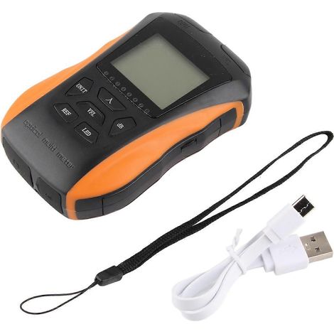 Wattmètre optique portable multifonction 6 en 1, testeur de câbles réseau à fibre optique 15 km -70 à +10 dBm (1/4)