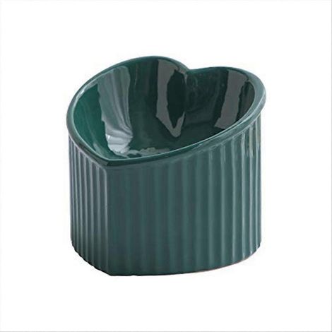 Erhöhte Keramik-Katzennäpfe, schräge und erhöhte Futter- oder Wassernäpfe, C (1/5)