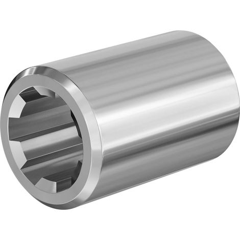 Boccola per albero cardanico tipo A Per giunto scanalato 60 mm con 1 1/8" 6 scanalature Trattore