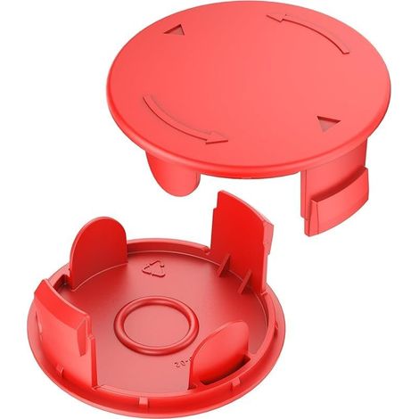 Lot de 2 Capuchons de Bobine de débroussailleuse F016L72438 pour Bosch Art 24, Art 27, Art 30, Coupe-Herbe Advanced GrassCut36, Art 30-36 LI, ART24+, ART27+, ART30+ (1/5)