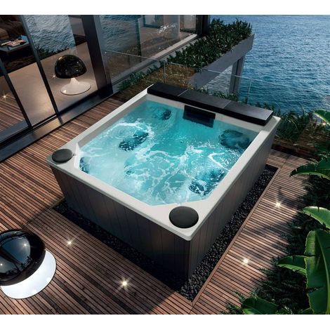 Minipiscina Idromassaggio - QUARZ LIGHT 212 - 212 x 190 x 90 (1/4)