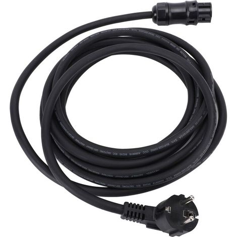 Câble d'onduleur solaire, panneau de connecteur femelle Flexible en cuivre PVC 3x1, 5 mm² à haut rendement pour système photovoltaïque-Crezuo (1/4)