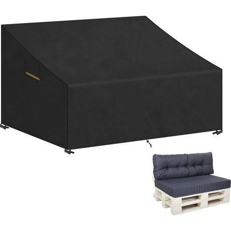 wasserdichte Palettensofa-Abdeckung, Oxford-Gewebe, 130 x 95 x 80 cm, UV-beständig, Garten (1/5)