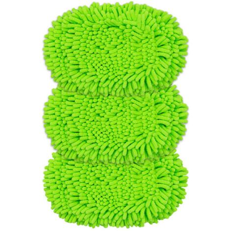 Balais Serpillières Reutilisable Compatible avec Swiffer Sweeper,Tampon à Vadrouille Lavables Têtes de Rechange Microfibres pour Nettoyer