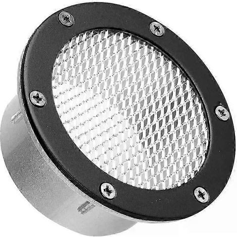 Car Racing Air Duct Grille Bumper Vent Inlet Cold-air Intake Universal Bumper Vent Inlet Air Duct Cover 3/3.5/4" Car Accessories( 4inch black) (1/5)