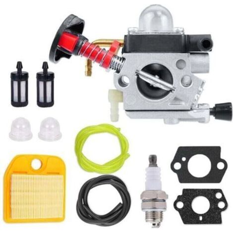 4237 120 0621 Carburateur pour Stihl New Type HS82 HS87 HS82R HS82RC HS82R , XU,HS82T HS87R HS87T HS87T Taille-Haies Carburateur avec Filtre à air Bougie d'allumage - (1/4)