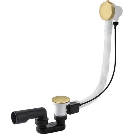 Badewannen-Überlauf mit Automatikablauf 70 MINIMALISTA I 70 cm, Gold
