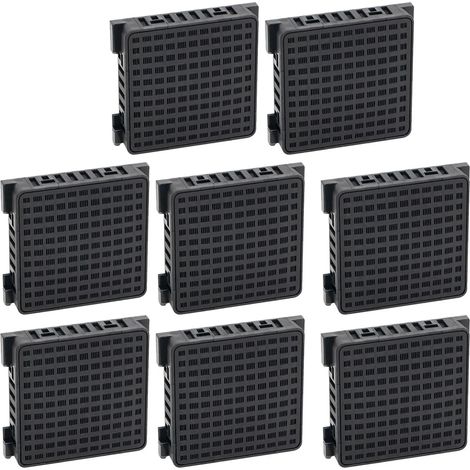 (8 pièces) Filtres à air à charbon actif pour réfrigérateur, compatibles avec les modèles Liebherr 9096989, 9882429, 9882460 et 7440021-00. Désodorisent et purifient l'air. (1/4)