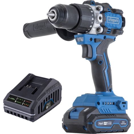Taladro percutor batería 20V fuerza 70Nm Scheppach set s bc-cd70sc-x (1/5)