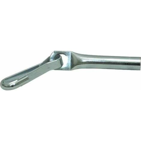 Embout corde de diamètre 10mm longueur totale 120mm cable avec boucle mousqueton attache support fermeture