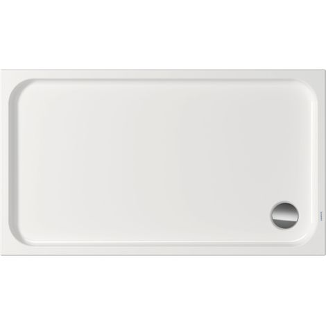 Plato de ducha Duravit D-Code, 1400x800mm, rectangular, versión (1/5)
