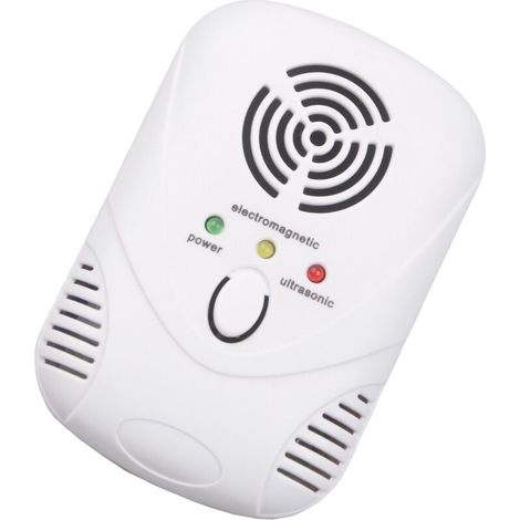 Mini repellente a ultrasuoni per insetti e roditori, respinge in modo sicuro ed efficace insetti e roditori, design compatto e leggero, ideale per casa e ufficio. (1/5)