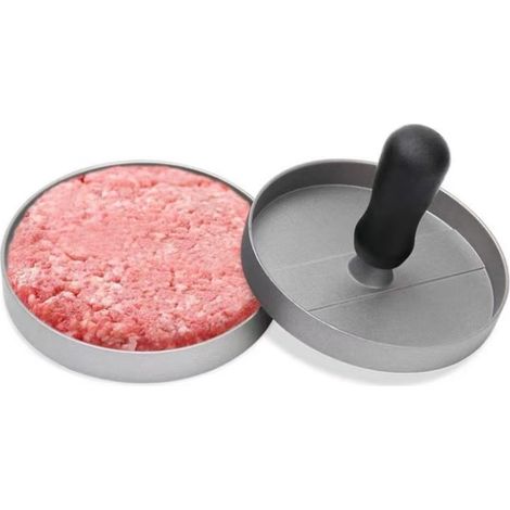 Hamburger-Sandwich-Auszeichnung Fleischwerkzeug Aluminium-Patty-Former Fleischwerkzeug für Küche BBQ Grill (1/5)