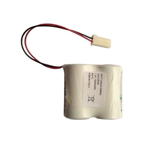 Saft pacco batteria litio 7,2V 13Ah  antifurto STS AR01WL centrali sirene