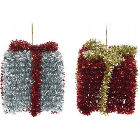 Colgante de árbol de Navidad, regalo de Navidad, 8,5 cm, 1 pieza (1/4)
