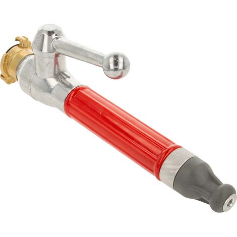tecuro D-Strahlrohr, mit Einhebel-Kugelventil und Schnellkupplung, 290 mm - Aluminium/Kunststoff (1/5)