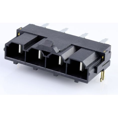 Molex Einbau-Stiftleiste (Standard) Polzahl Gesamt 4 Rastermaß: 10 mm 428204223 1 St. Tube