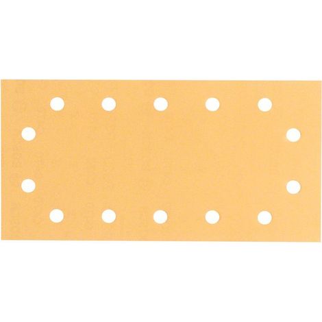 Bosch Schleifblatt C470, 115 x 230 mm, 40, 14 Löcher, Klett, 10er-Pack (1/3)