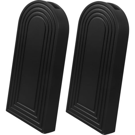 Lot de 2 Vases à Boutons de Fleurs en Bois Naturel Noir, Jardinières Murales D'intérieur Polyvalentes, Décorations Murales pour Salon et Chambre, Style Champêtre Simple et Élégant (1/5)