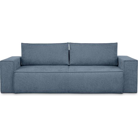 KONSIMO NAPI II Sofa 3 Sitzer, mit Schlaffunktion, Modern, hellblau (1/5)