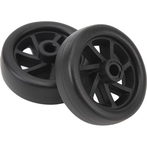 Roues de bagages universelles, 4 pièces, durables, silencieuses, rouleaux de remplacement en PVC pour valises, accessoires de voyage (1/5)