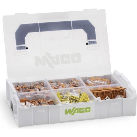 Wago 887-955 Kit 352 Pezzi Morsetti di Collegamento Trasparenti