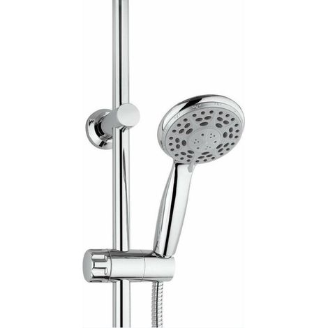 Colonna doccia regolabile con soffione Ø160 mm - Milano Piralla (1/5)