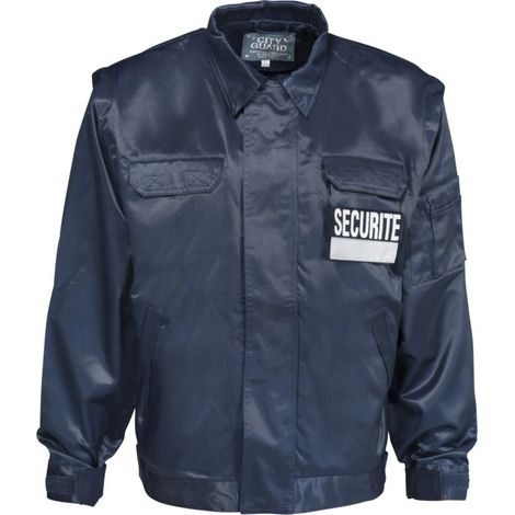 Blouson d'intervention anti-statique CityGuard Marine 4XL.