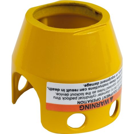 Harmony garde pour coup de poing Ø 40 et unité Ø22 mm - jaune - ZBZ1605