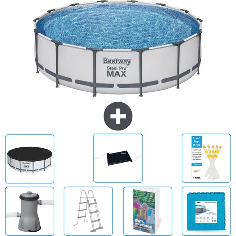 Bestway Steel Pro MAX Rund - 427x122 cm - 8-teilig S621