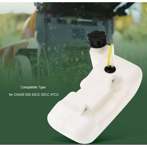 Serbatoio carburante per tosaerba, accessorio compatibile con CG430 520 43CC 52CC 47CC (1/3)