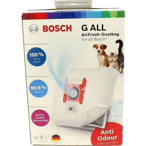 Sac aspirateur par 4, 17002915 - aspirateur bosch