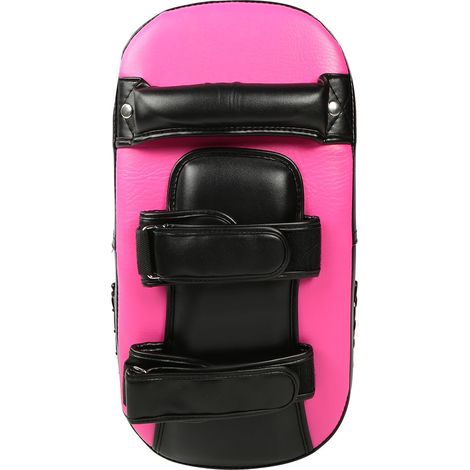 1 Paire Cible de frappe, gants courbés en cuir PU, mousse haute densité, sangle velcro, pour Muay Thai, Taekwondo (1/5)