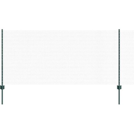 Maison Exclusive - Geschweißter Drahtzaun 25 x 1 m (B x H) PVC-be