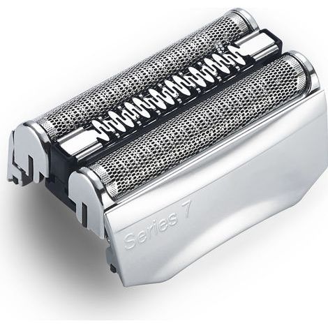 Kompatibel mit dem Braun Series 7 Scherkopf, dem Series 7 silbernen elektrischen Scherkopf, Ersatzscherfolien-Zubehör (70S) (1/5)