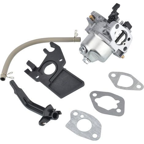 Carburatore di ricambio con guarnizione, asta dello starter, distanziale e tubo dell'olio per motori Honda GX160 GX200 168F 5.5-6.5HP 2KW 196cc 163cc e generatori (1/4)