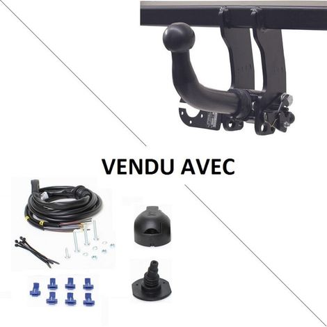 Attelage Kia Sorento (11/09-10/12) RDSOH + faisceau universel 7 broches (1/2)