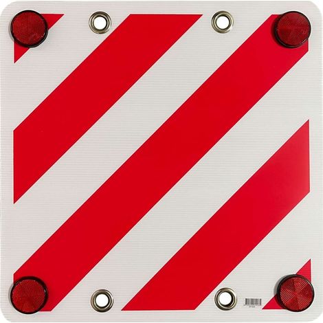 Cartello Segnaletico Carichi Sporgenti Non Omologato Cm 50 x 50 (1/2)