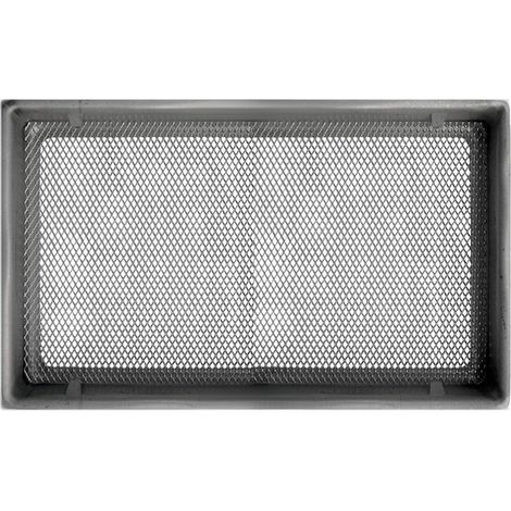 First Plast – Grille aération VMC pour cheminée et porte – Dimensions 220x150mm – Profondeur 55mm – Installation facile