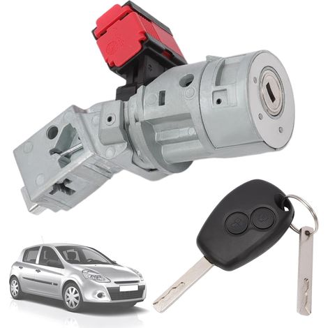 Kit Neiman Clio 3 Kangoo 2 KASturbo Antivol Serrure d'allumage 7701208408 Direction avec clé pour Trafic Master Duster Sandero NV300 NV400 (1/5)