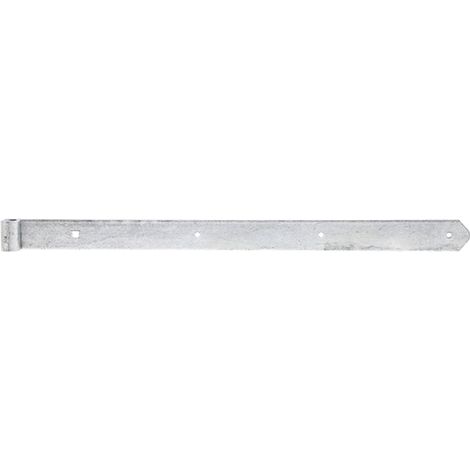 ALBERTS Ladenband, gerade, Abschluss abgerundet, feuerverz., LxB 600x40 mm, Rolle Ø13 mm