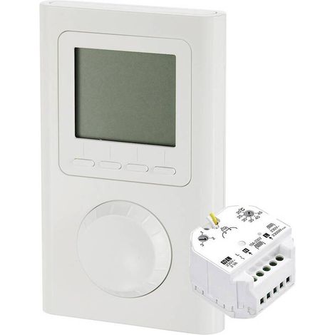[GEBRAUCHT] B-Ware Dimplex Raumthermostat Thermostat Set Funk Empfänger Regelung weiß 1 Set (1/2)