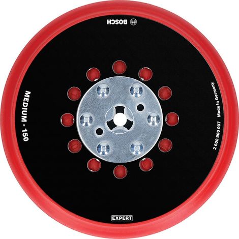 BOSCH Expert Almohadilla de Lijado Universal Multiagujero - Ø 150 mm - Medio - 2608900007