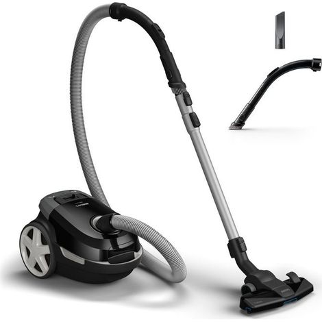 PHILIPS XD3112/09 Aspirateur traineau avec sac Series 3000 - 900W - 79 dB - Filtre anti-allergenes (1/2)
